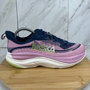 Hoka One Skyflow Womes Size 10 B Midnight Twilight Pink Running Shoe 1155113 MTW